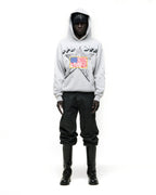 Sp5der Star Girl Hoodie - Sport Grey