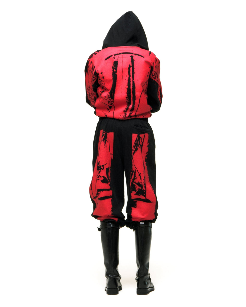 Sp5der Jp5 Moto Hoodie - Black