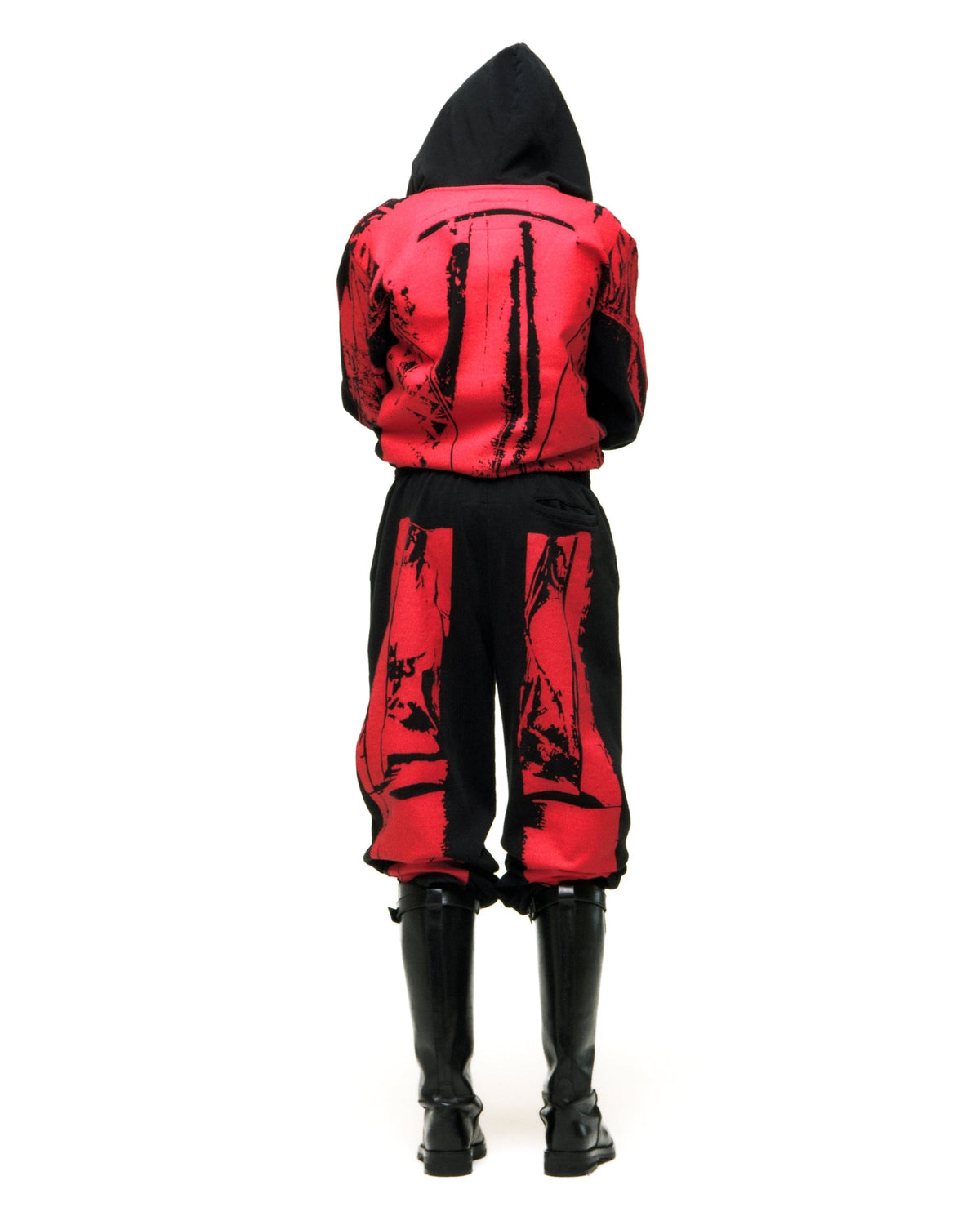 Sp5der Jp5 Moto Hoodie - Black