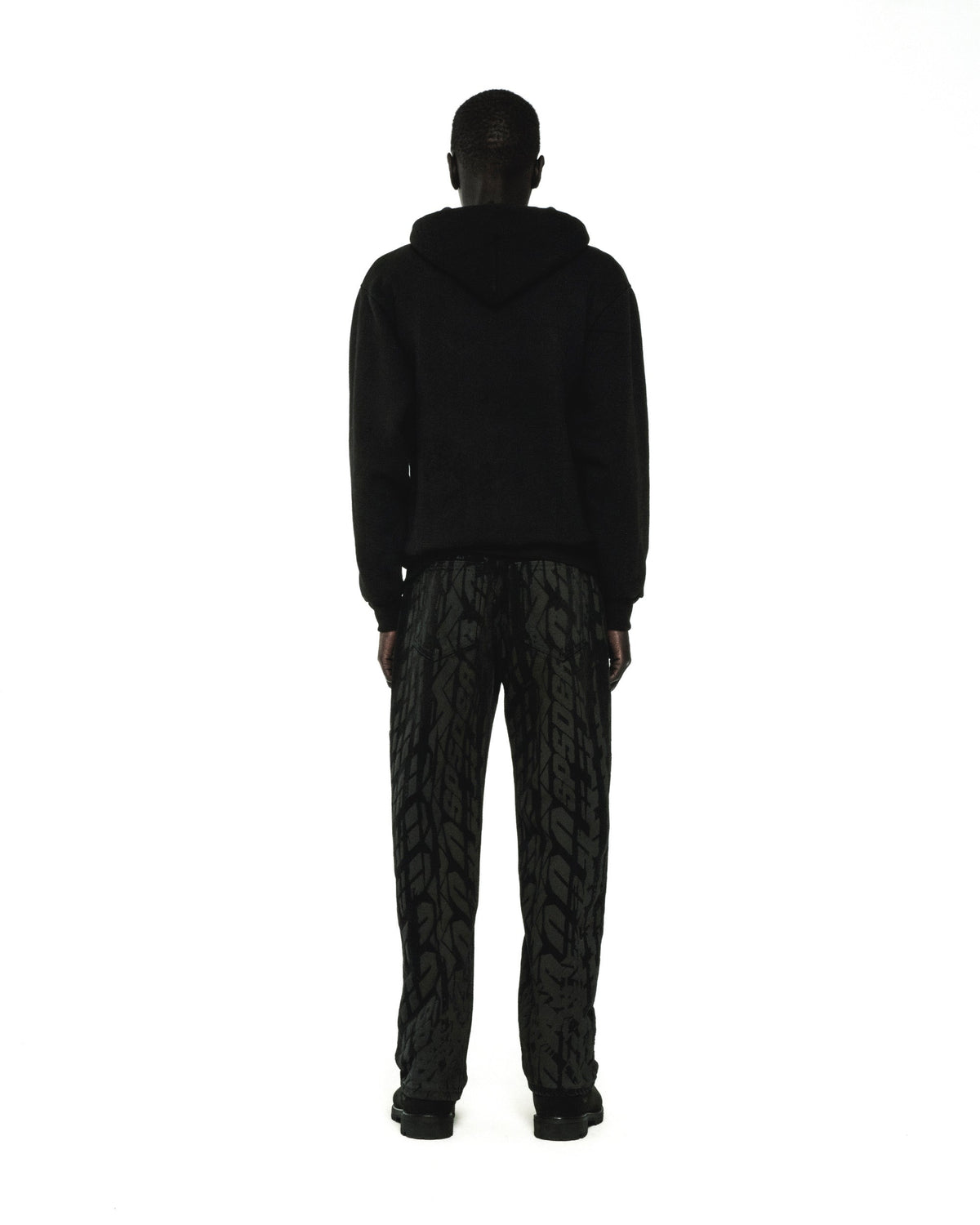 Sp5der Ca$h Og Web V2 Rhinestone Zip Hoodie - Black
