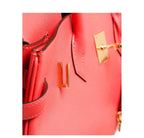 Hermes Birkin 35 Rouge Pivoine Epsom Leather Gold Hardware