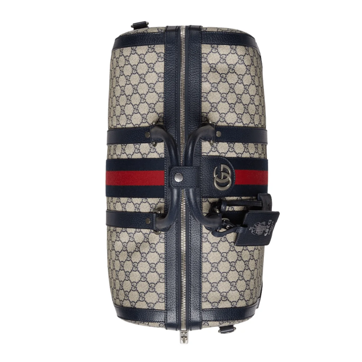 Gucci GG Supreme Canvas Small Savoy Duffle Bag – Beige