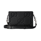 Gucci Jumbo GG Mini Leather Bag – Black
