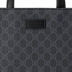 Gucci GG Supreme Canvas Tote Bag – Black