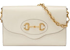 Gucci Horsebit 1955 Shoulder Bag - White