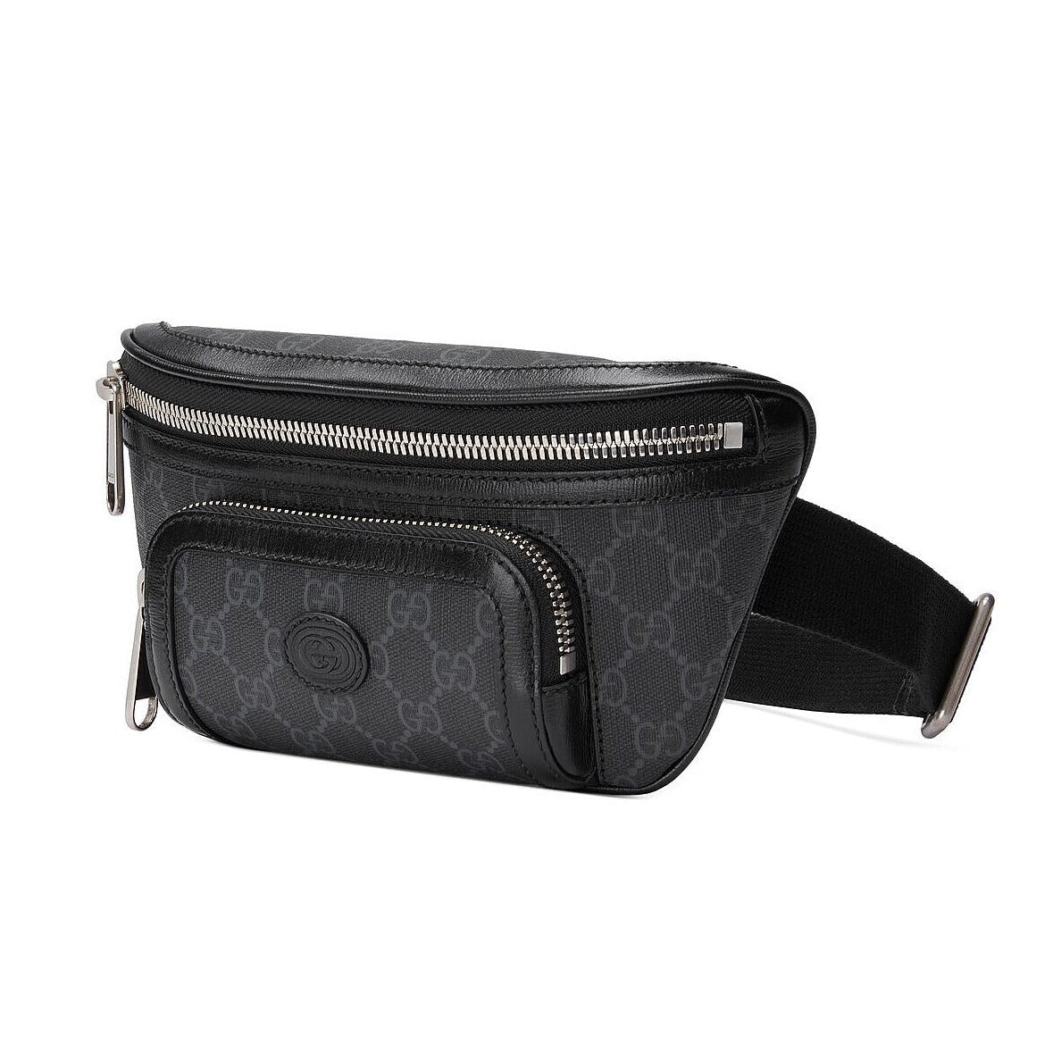 Gucci GG Supreme Interlocking G Belt Bag – Black