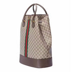 Gucci Signature GG Canvas Savoy Duffle Bag – Beige