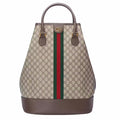 Gucci Signature GG Canvas Savoy Duffle Bag – Beige