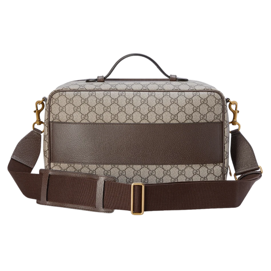 Gucci Ophidia GG Supreme Canvas Shoe Case Bag – Beige