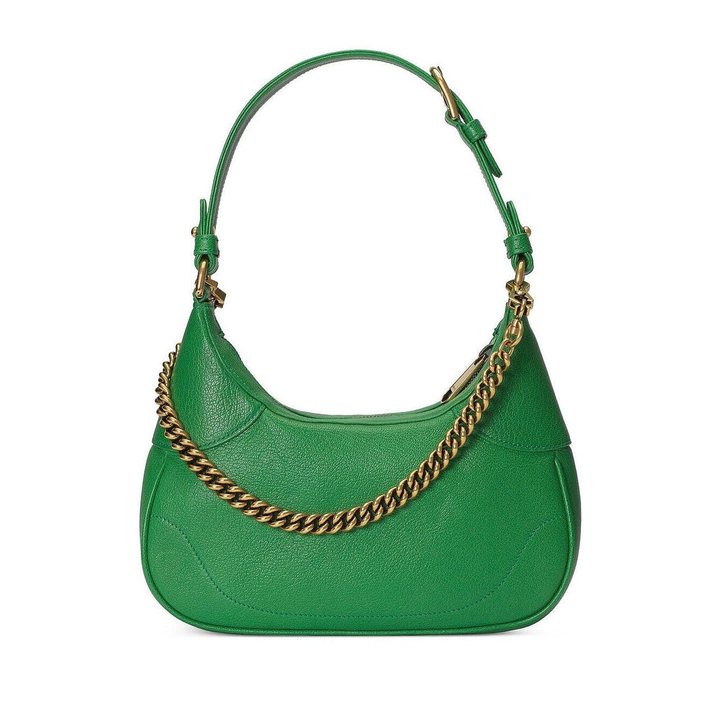 Gucci Aphrodite Small Leather Shoulder Bag – Green