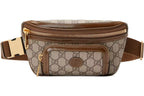 Gucci Interlocking GG Supreme Canvas Belt Bag – Beige & Brown