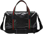 Gucci GG Crystal Large Holdall Duffle Bag – Black