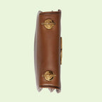 Gucci Blondie Mini Leather Shoulder Bag – Brown