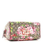 Gucci GG Supreme Blooms Top Handle Boston Bag – Brown