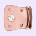 Gucci Blondie Mini Leather Crossbody Shoulder Bag – Pink
