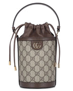 Gucci GG Canvas Ophidia Mini Bucket Bag – Beige
