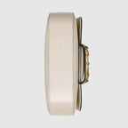 Gucci Horsebit 1955 Small Leather Shoulder Bag – White
