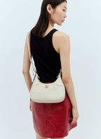 Gucci Aphrodite Small Leather Shoulder Bag – White