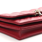 Dior My Dior Mini Cannage Lambskin Bag – Cherry Red