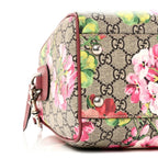 Gucci GG Supreme Blooms Top Handle Boston Bag – Brown