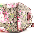 Gucci GG Supreme Blooms Top Handle Boston Bag – Brown