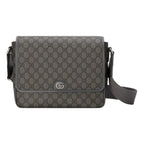 Gucci GG Supreme Canvas Medium Ophidia Messenger Bag – Grey