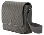 Gucci GG Supreme Canvas Medium Ophidia Messenger Bag – Grey