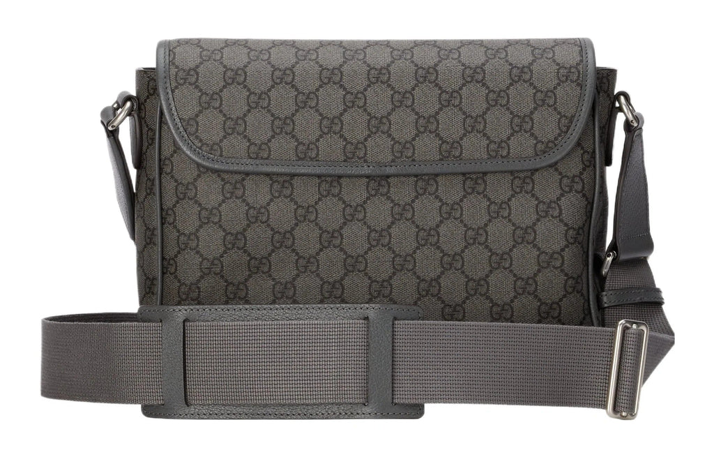 Gucci GG Supreme Canvas Medium Ophidia Messenger Bag – Grey