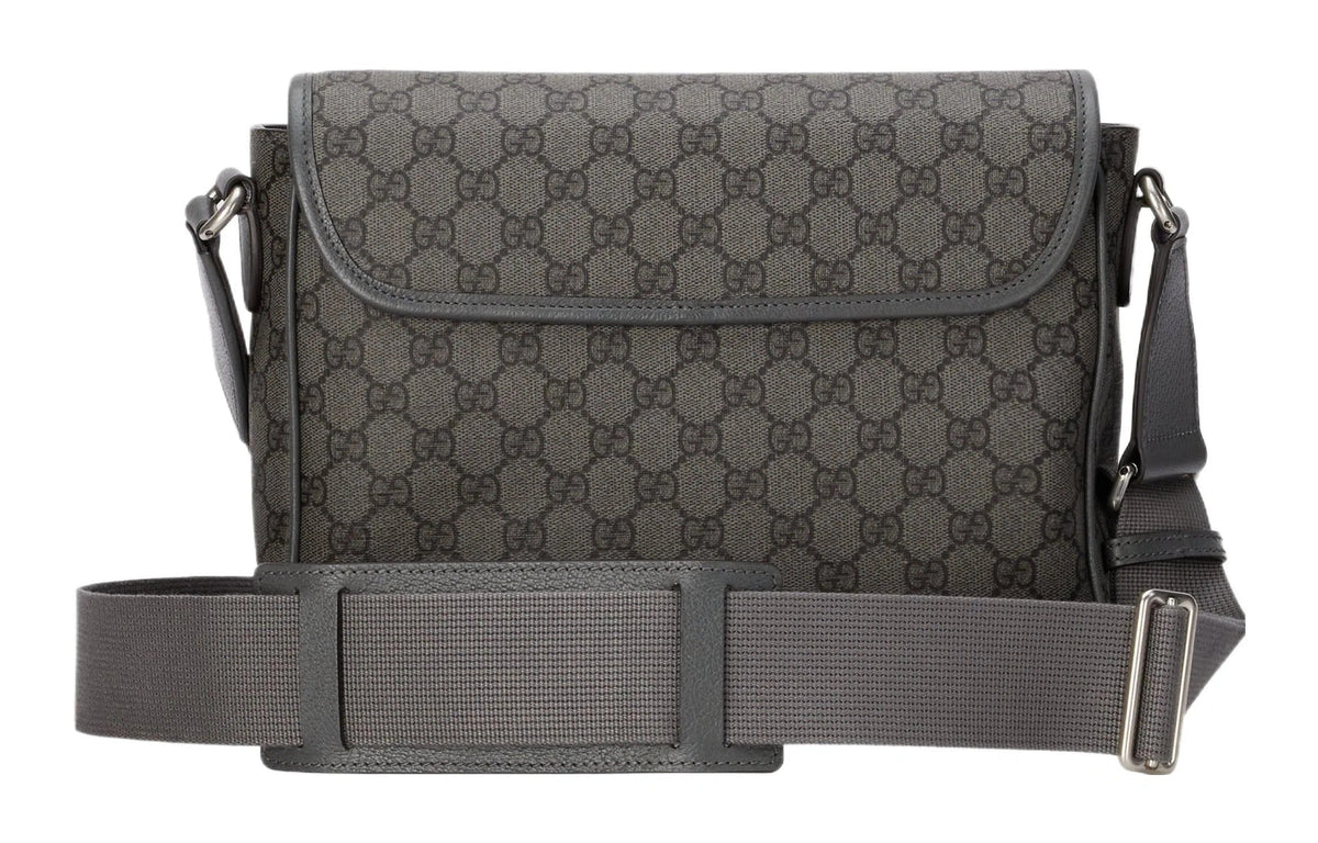 Gucci GG Supreme Canvas Medium Ophidia Messenger Bag – Grey