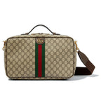Gucci Ophidia GG Supreme Canvas Shoe Case Bag – Beige