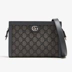 Gucci GG Supreme Ophidia Mini Clutch Crossbody Bag – Grey