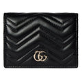 Gucci GG Marmont Card Case Wallet – Black