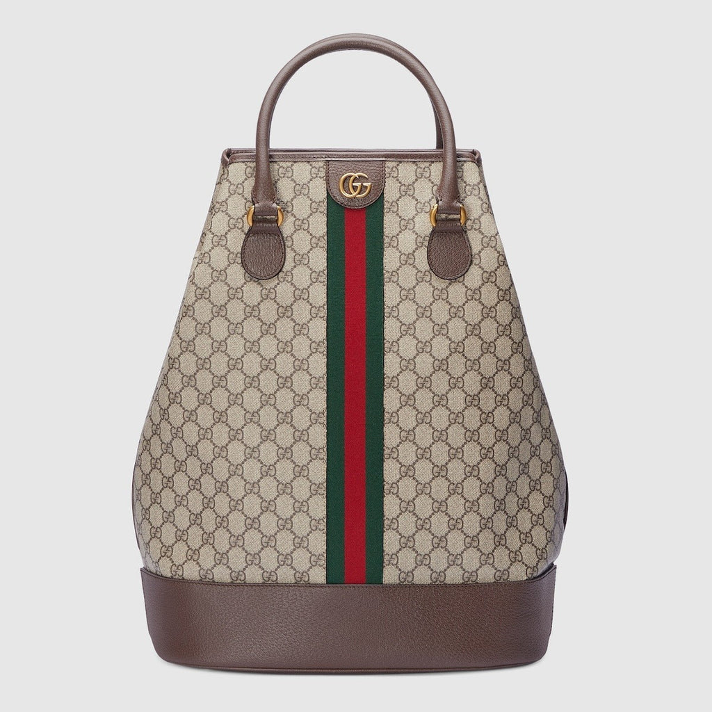 Gucci Signature GG Canvas Savoy Duffle Bag – Beige