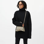 Gucci x Balenciaga The Hacker Project Small Canvas Hourglass Shoulder Bag – Beige