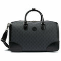Gucci GG Supreme Canvas Interlocking G Duffle Bag – Black