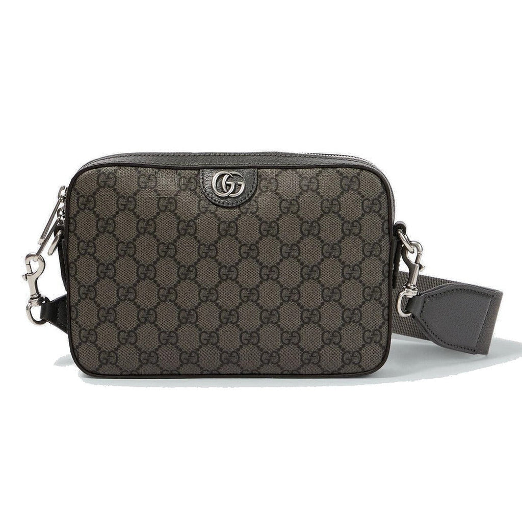 Gucci GG Supreme Canvas Ophidia Shoulder Bag – Grey