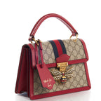 Gucci GG Supreme Canvas Queen Margaret Handbag –  Red