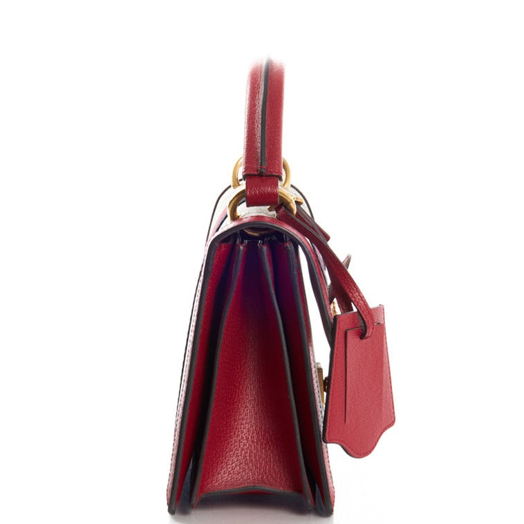 Gucci GG Supreme Canvas Queen Margaret Handbag –  Red