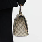 Gucci x Balenciaga The Hacker Project Small Canvas Hourglass Shoulder Bag – Beige
