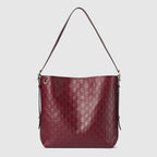 Gucci GG Emblem Medium Shoulder Bag – Rosso Ancora
