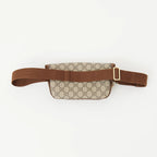 Gucci Interlocking GG Supreme Canvas Belt Bag – Beige & Brown