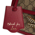 Gucci GG Supreme Canvas Queen Margaret Handbag –  Red