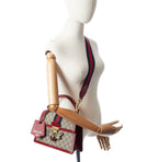 Gucci GG Supreme Canvas Queen Margaret Handbag –  Red