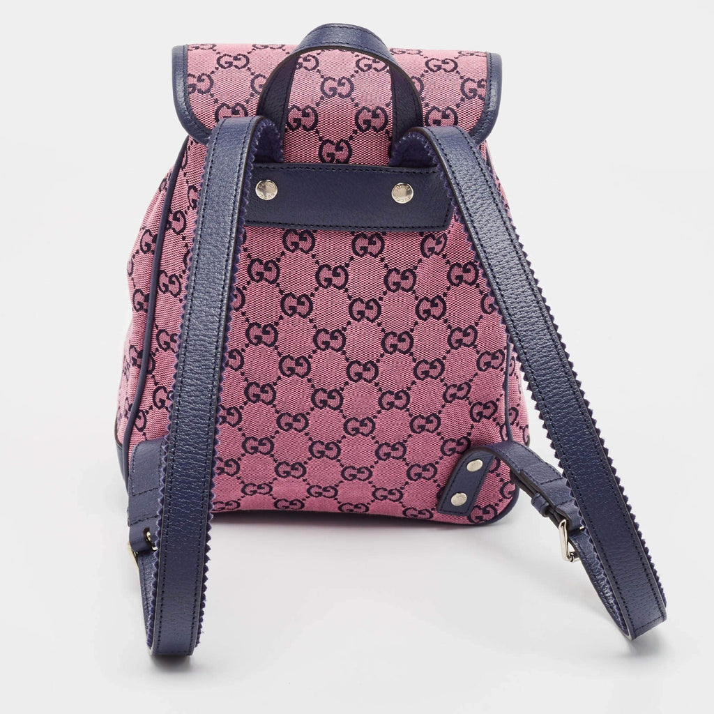 Gucci GG Canvas Backpack – Pink