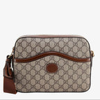Gucci GG Supreme Crossbody Shoulder Bag – Beige