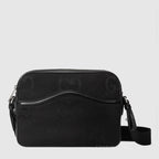Gucci Jumbo GG Canvas Messenger Bag – Black