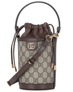 Gucci GG Canvas Ophidia Mini Bucket Bag – Beige