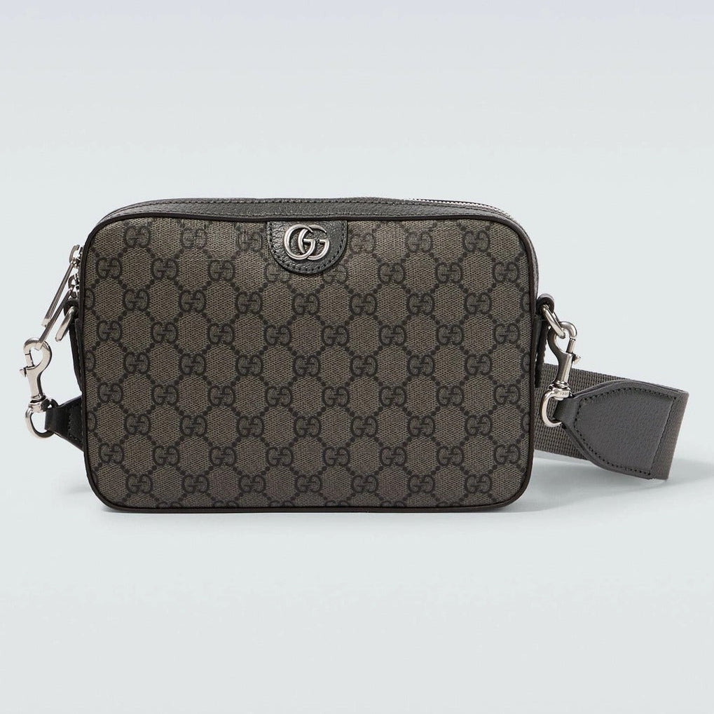 Gucci GG Supreme Canvas Ophidia Shoulder Bag – Grey