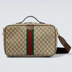 Gucci Ophidia GG Supreme Canvas Shoe Case Bag – Beige