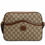 Gucci GG Supreme Crossbody Shoulder Bag – Beige